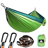 NATUREFUN Ultraleichte Reise Camping Hängematte | 300kg Tragkraft (275 x 140...