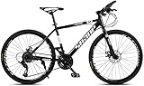 Fahrrad,Mountainbike for Erwachsene Carbon Steel Shock Absorption Frame - City...