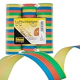 Idena 8274021 - Luftschlangen, 3 Rollen, Mehrfarbig, aus Papier, Dekoration,...
