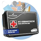 WALSER Erste Hilfe Set Auto 2026, Verbandskasten Auto Auszeichnung Sehr Gut*,...