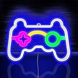 HOTUT Gamer LED Neonlicht,Spiel Leuchtreklame,Gaming Neon Schild , USB und...