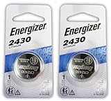 2 pack Energizer CR2430 Lithium Coin Button Cell battery by Energizer (English...