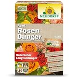 Neudorff Azet RosenDünger – Bio Rosendünger mit 100 Tagen Langzeitwirkung...