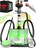 M. ROSENFELD Shisha Set Komplett To Go mit Tasche & Premium Zubehör – Kopf...