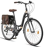 Licorne Bike Stella Plus Premium City Bike Aluminium Fahrrad für Mädchen,...