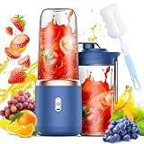 Tragbarer Mixer, Afenau 400ML Smoothie Blender mit Bürste und Ersatzbecher,...