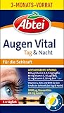 Abtei Augen Vital Tag und Nacht – Zum Erhalt der Sehkraft – Hochdosiert,...