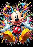 CLYCTIP Diamond Painting Kits for Adults, Cartoon Mouse Diamond Art Kits for...
