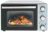 Bestron AOV20 Kompakter Mini-Backofen mit Ober-/Unterhitze, 20 Liter, 1300 W,...