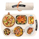 Accwork Wärmespeicherplatte für Buffet, Abendessen zu Hause, Party, 40-120℃...