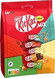 Kitkat Nestlé Mini Mix Schokoladenriegel, fünf leckere Geschmacksrichtungen,...