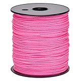 Geflochtenes Seil Polypropylen PP Rosa Ø 2 mm 200 m