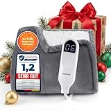 BEDSURE Heizdecke mit Abschaltautomatik Wärmedecke Geschenke für Frauen...