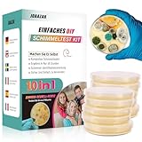 Schimmeltest Kit für ZuHause - Schimmelpilz Test für 10 Räume - Schimmelpilz...