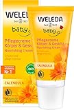 WELEDA Bio Baby Calendula Pflegecreme Körper & Gesicht 30ml - Naturkosmetik...