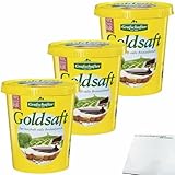 Grafschafter Goldsaft Zuckerrübensirup 3er Pack (3x450g Packung) + usy Block