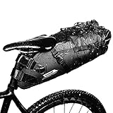 WATERFLY 10L Wasserdichte Satteltasche Fahrradtasche Fahrradsitz Tasche...