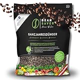 BeanSaver® Dünger aus Kaffeesatz [ganzjährig] natürlicher Langzeitdünger...
