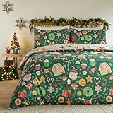Duvet Day Festive Treats Bettbezug-Set – Wendbare, weiche...