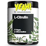 natural elements L-Citrullin Malat Pulver 2:1 – 500g Pulver – ideal vor dem...