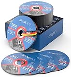 Trennscheiben [125x 1,0x 22,23mm] Extra Dünne, Zweifach Verstärkte...