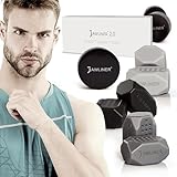 Jawliner® Jaw Exerciser Set für Männer & Frauen Trainer mit 3...