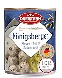DREISTERN Königsberger Klopse 800g I 8 Klopse in heller Kapernsauce I...