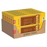 LEIBNIZ Choco Vollkorn, 125 g, knusprige Vollkornkekse eingebettet in zarte...