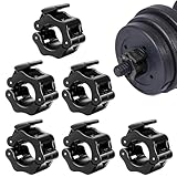6 Stück Hantelverschlüsse 30mm,Hantelstangen Verschluss 30mm,Hantel...