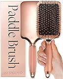 Haarbürste ohne Ziepen - Bürste zum Entwirren - Frauen Geschenk - Paddle Brush...