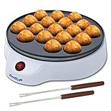 Takoyaki Maker mit Takoyaki-Plektren, einfach u. leicht zu bedienende...