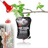 Yuragim 1 Stück Campingdusche Solardusche Tasche, 20L Solardusche Camping,...