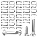 Möbelverbinder Schrankverbinder M4 50 Stk Möbelschrauben Verbindungsschrauben...