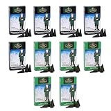 Crottendorfer Räucherkerzen 10er Set (10 x 24 Stück) – 5X Tannenduft und 5X...