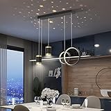 RRBEST Moderne LED Pendelleuchte Esstisches,Dimmbar Wohnzimmer...