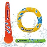 Schildkröt Neoprene Diving Set (3-teilig, je 1 Ring, Stick, Ball), 970217,...