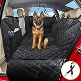 Sosayet Hundedecke Auto Rückbank, 4-in-1 Autoschondecke für Hunde Rücksitz...