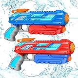 RONSTONE 2 Pack Wasserpistole Kinder - 280ML Wasserpistolen mit 8.8 Meter...
