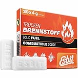 Esbit Unisex Festbrennstoff 20x4g, weiß, 79x68x15mm