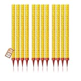 h2i Eissterne | 12 Stück | 120 Sek. Brenndauer | Eisfontäne, Sprühkerze,...