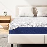 BedStory Matratze 90x200 cm, 2 Härtegrade H3-H4 & H5, 20cm hoch, Gel Memoryfoam...