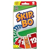 Mattel Games Skip-BO, Kartenspiele für die Famile, Perfekt als Kinderspiel,...