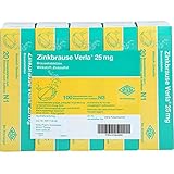 ZINKBRAUSE Verla 25 mg Brausetabletten 100 St