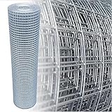 Garmix Volierendraht Verzinkt 25x25mm Drahtgitter 4-Eck Maschendraht (100cm x...