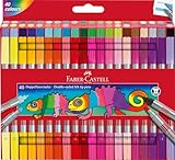 Faber-Castell 151140 - Filzstifte Set mit 40 Doppelfasermaler für Kinder und...