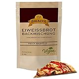 Brothers Eiweiß Pizza-Teig Backmischung, 2 kg ergibt 3,9 kg Teig, ohne...