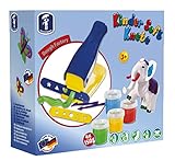 Feuchtmann Spielwaren 6280543 - Kinder Soft Knete Set Knetpresse mit Zubehör,...