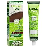 Herbal Time Henna Natürliches Farbcreme Für Haare Braun Schokolade No 6 |...