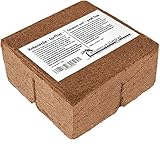 Humusziegel - 70 Liter Kokoserde - Blumenerde aus Kokosfaser - Kokosblumenerde