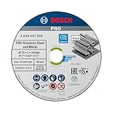 Bosch 5x PRO Stainless Steel and Metal Speed Thin Trennscheibe für...